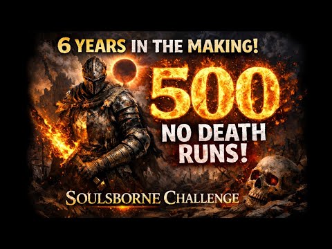 My 500th No Death Run - Dark Souls trilogy - World Record #darksouls