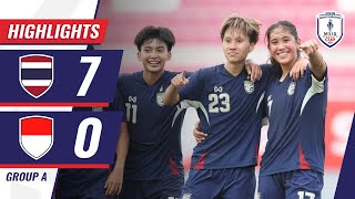 Highlights Timnas Putri Indonesia Vs Thailand (0-7) di ASEAN Women Cup 2025, Skuad Garuda Merana!
