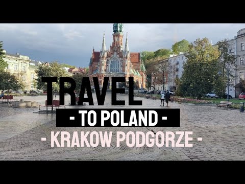 Travel to Poland - Krakow - 4K - St. Joseph's Church and Podgorze district - 2022