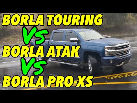 Chevy Silverado 5.3L V8: Borla Atak Vs Borla Touring Vs Borla PRO-XS!