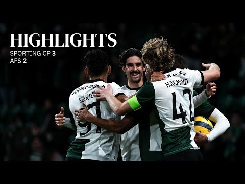 Resumo | Taça de Portugal: Sporting CP 3-2 AFS
