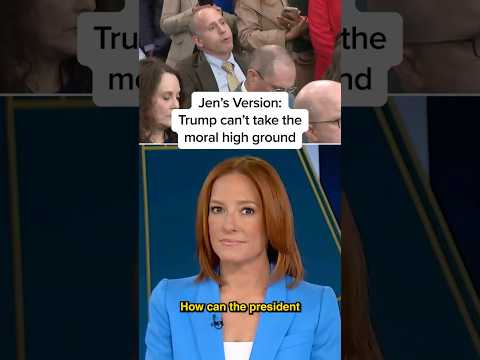 Jen's Version: Trump can't take the moral high ground