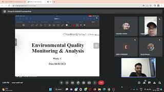 Environmental Quality Monitoring and Analysis (EQMA)-Live Session-Week 1