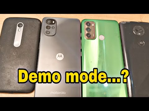 demo mode kiya hai / motorola demo mode setting, how to enable demo mode