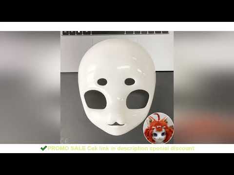 Kigurumi Base Beast Head Skull Mask Cosplay Fursuit Animal Cat Skull DIY Thicken Plastic Masks Carni