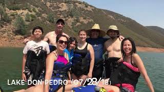 preview picture of video 'Enjoying Lake Don Pedro - July 2018'