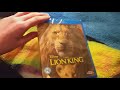The Lion King 2019 Blu Ray Unboxing