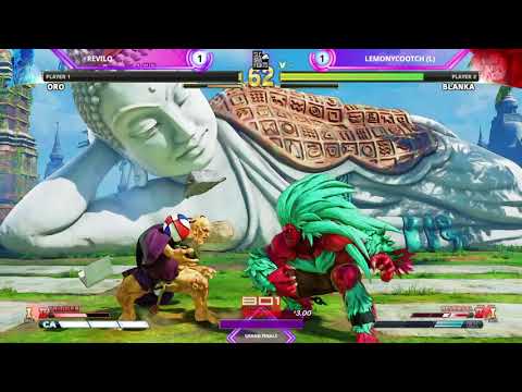 SLC|Barfights - August 2021 - SFV - Grand Finals - LemonyCooch(Blanka) vs Revilo(Zeku/Oro)
