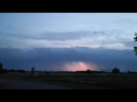 Nowcast-Gewitter mit Blitzfeuerwerk (04.06.2019)