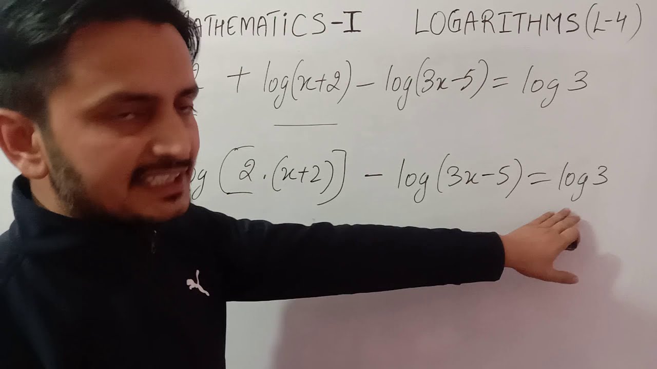 Polytechnic first year Math | Logarithms | Class 04