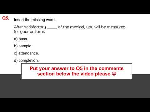 11 Plus Test Questions - Verbal Reasoning (11+ TEST)