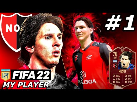 FIFA 22 Messi Player Career Mode EP1 - THE BEGINNING!🔥