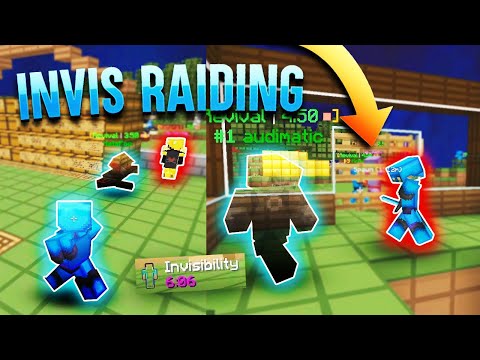 INVIS RAIDING *RICH* POWER FACTIONS... (RAIDABLE) | Minecraft HCF