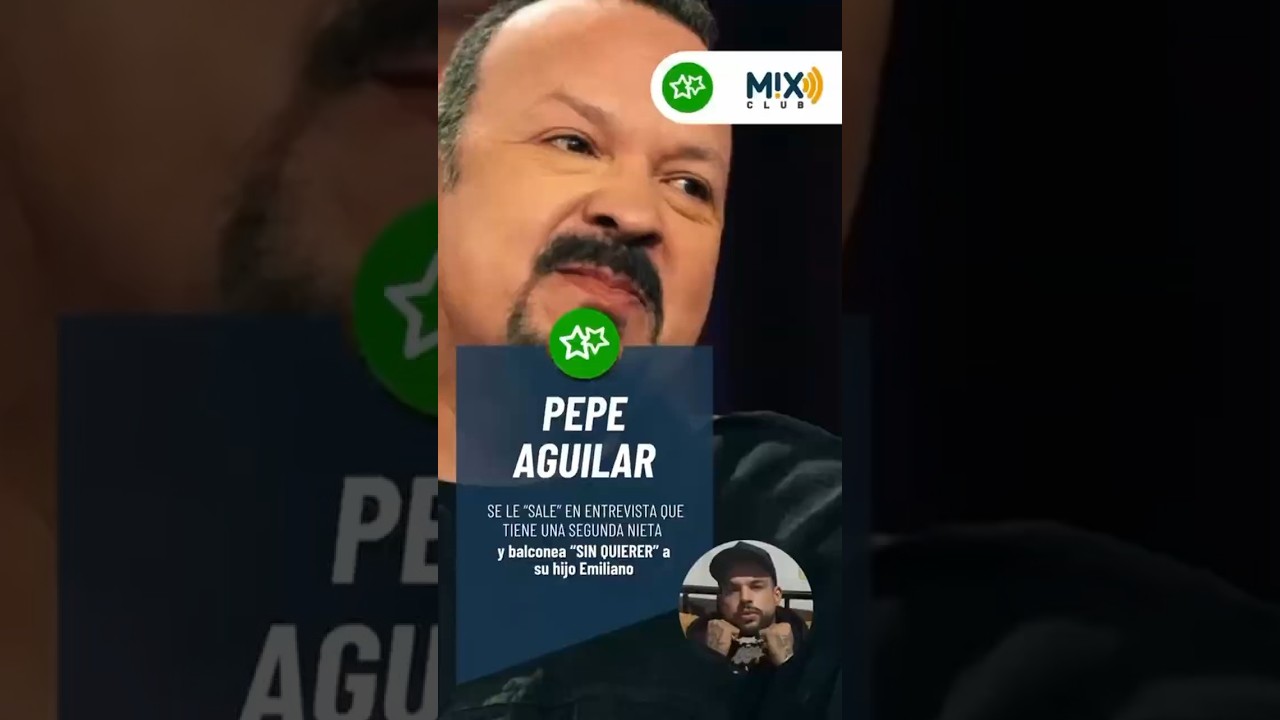 Pepe Aguilar balconeó a Emiliano revelando que ¡tiene otra hija en secreto!