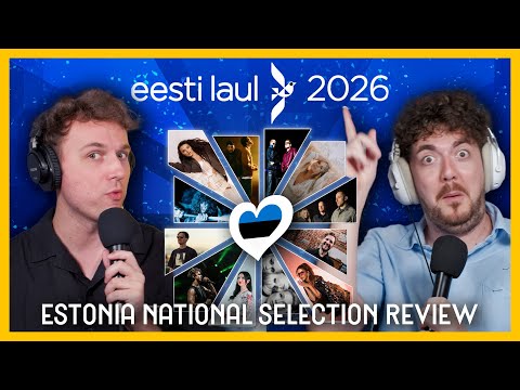 Eesti Laul 2026 Lineup Reaction 🇪🇪 Estonia National Selection 🇪🇪 Eurovision 2026