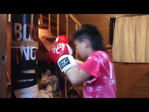 上下打ち分け&フェイント意識してサンドバッグ🥊