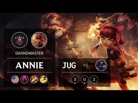 Annie Jungle vs Kha'Zix - NA Grandmaster Patch 9.19