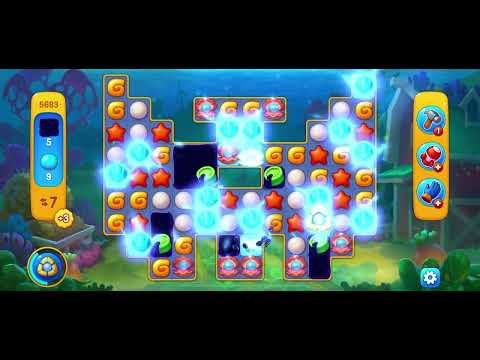 Fishdom , level 5683 remove the oil