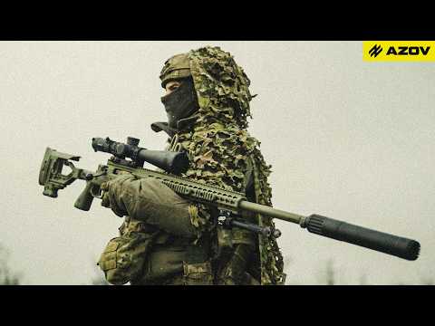 Azov Sniper Kit Overview Before an Assault
