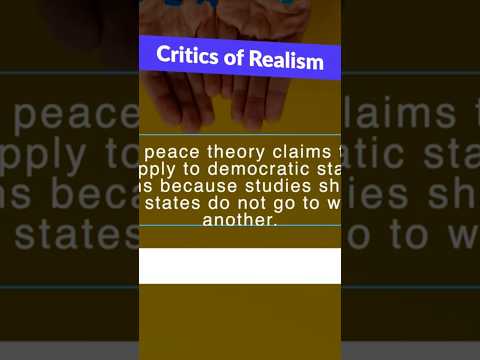 Can Democratic Peace Theory Refute Realism in International Relations?