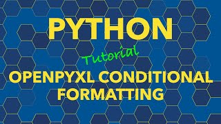 Download the video "Python openpyxl Conditional Formatting"