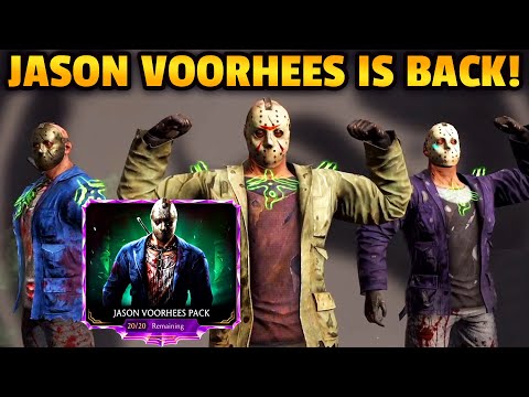 MK Mobile. Opening Jason Voorhees Pack. Will Friday the 13th Be Lucky for Me?