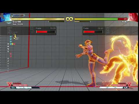 SFV Lucia Optimal 1 bar corner combo