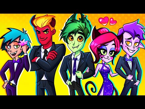 PINKY'S CRAZY LOVE ADVENTURE || My Ex, Crush, and Boyfriend by Teen-Z House