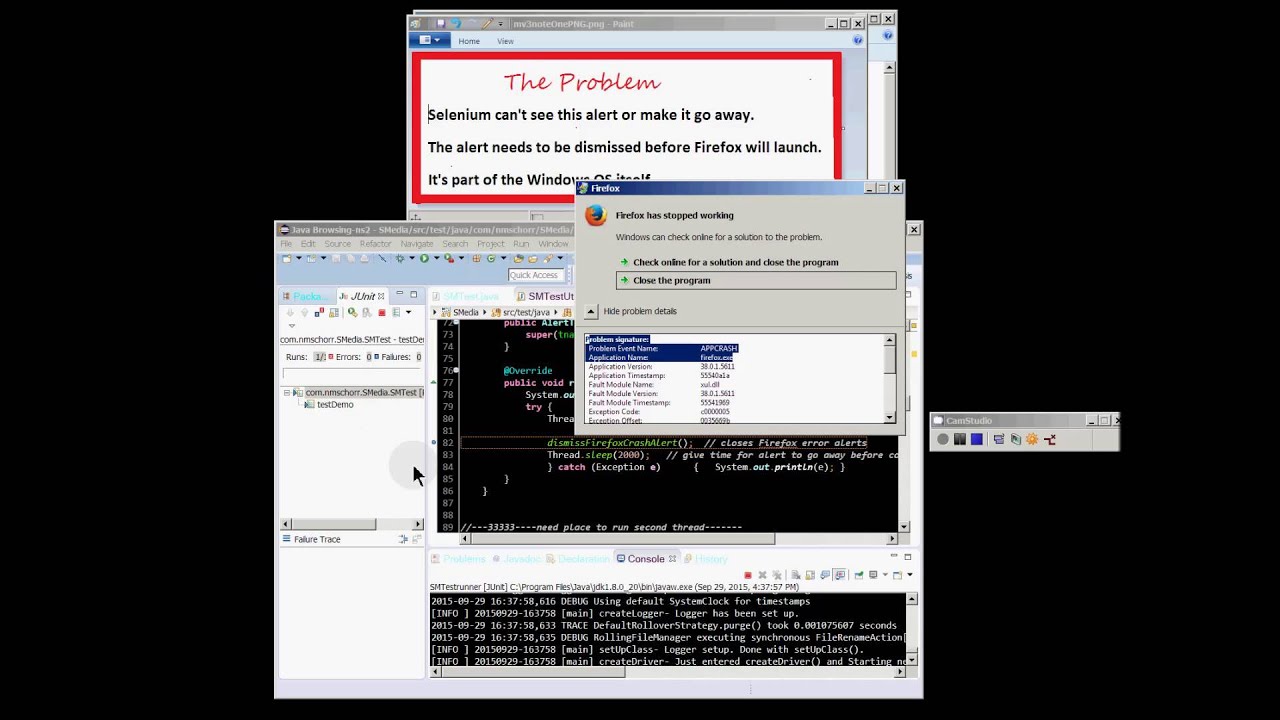 Dismiss Windows PopUp with JNA