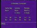 Local Forecast Dec 2006 Weather Star JR