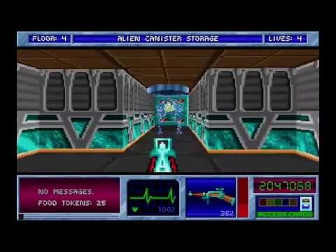 Blake Stone: Aliens of Gold - Episode 1: Star Institute - Floor 4 (1993) [MS-DOS]