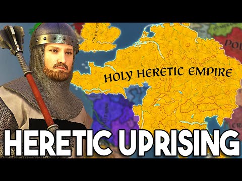 I Destroyed CATHOLICISM with HERESY in Crusader Kings 3