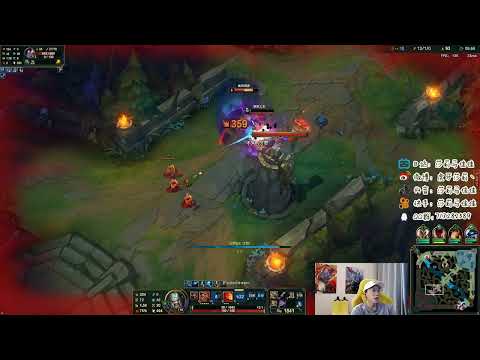 Sally Tryndamere brutal smurfing CN server gold1