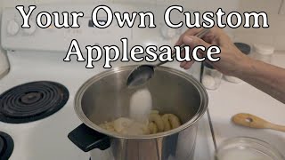 Your Own Custom Applesauce