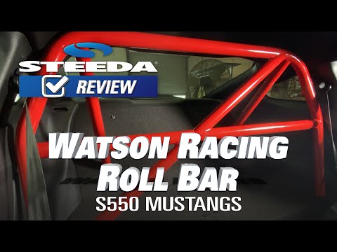 Watson Racing Bolt-In 4 Point Roll Bar for Mustang S550 2015+ (WR-15-BOLTINCAGE)