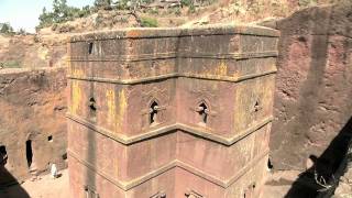 preview picture of video 'Templo esculpido na pedra em Lalibela/Etiópia - Nova África'