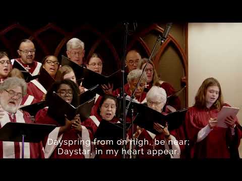 Christ, Whose Glory Fills the Skies UMH 173; FUMC Houston, 1/12/2025