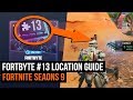 Fortbyte #13 location guide - Fortnite Battle Royale