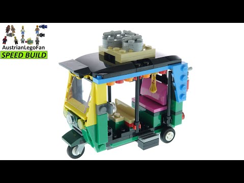 Vidéo LEGO Creator 40469 : Le Tuk Tuk