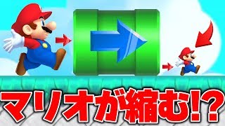 【まじか】低身長のマリオさんをさらに小さくし生きづらくさせる可哀そうなコースに出会った【マリオメーカー２】