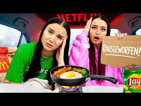 Von ZUHAUSE rausgeworfen ! 😭🚘 (Leben im AUTO)