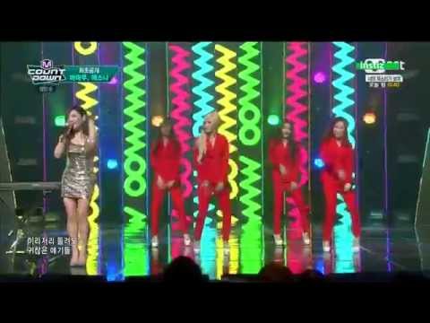 [Comeback Stage] 150402 Mamamoo (마마무) Feat. eSNa - AHH OPP! (아훕!) @ M countdown