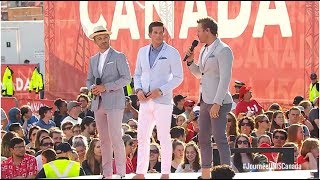 WE Day Canada - The Tenors sing Hallelujah with youth choir