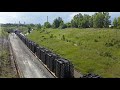 Newly Repaired CN Train Runs Through CN St Clair Tunnel