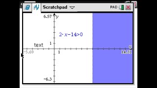 Solve Linear Inequalities Graphically using the TI-NSPIRE