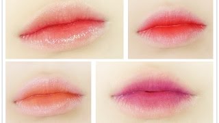 Смотреть онлайн Как красить губы по-корейски с помощью тинта