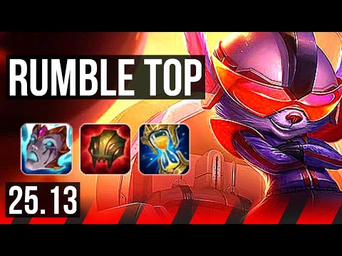 RUMBLE vs JAX (TOP) | Godlike | EUW Challenger | 25.13