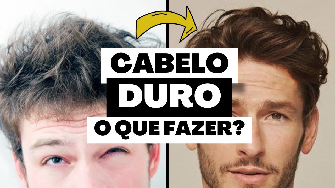 ?? CABELO DURO MASCULINO - O QUE FAZER | CABELO SECO DICAS | ALEX CURSINO