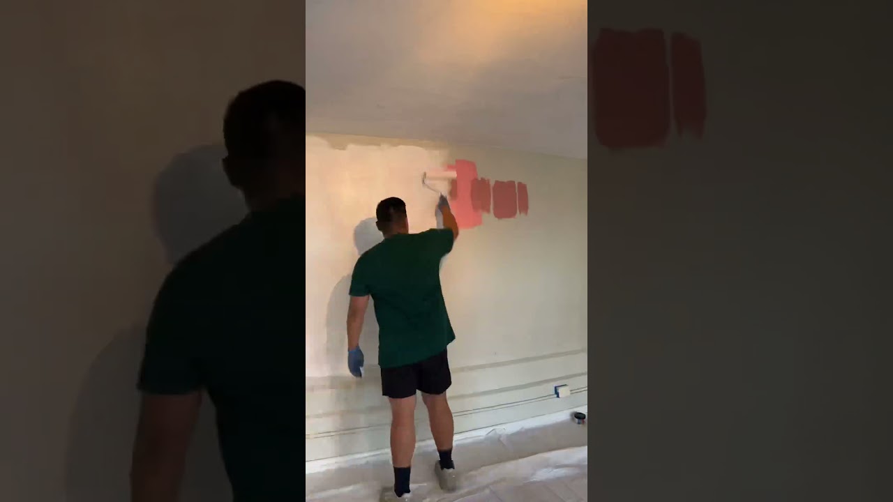 🎨✨ Thought we nailed it with the colors, but sometimes, you gotta pivot! #Dulux #photostudiosydney