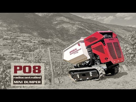 Operval - radiocontrolled mini dumper P08